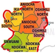 Anioma State map
