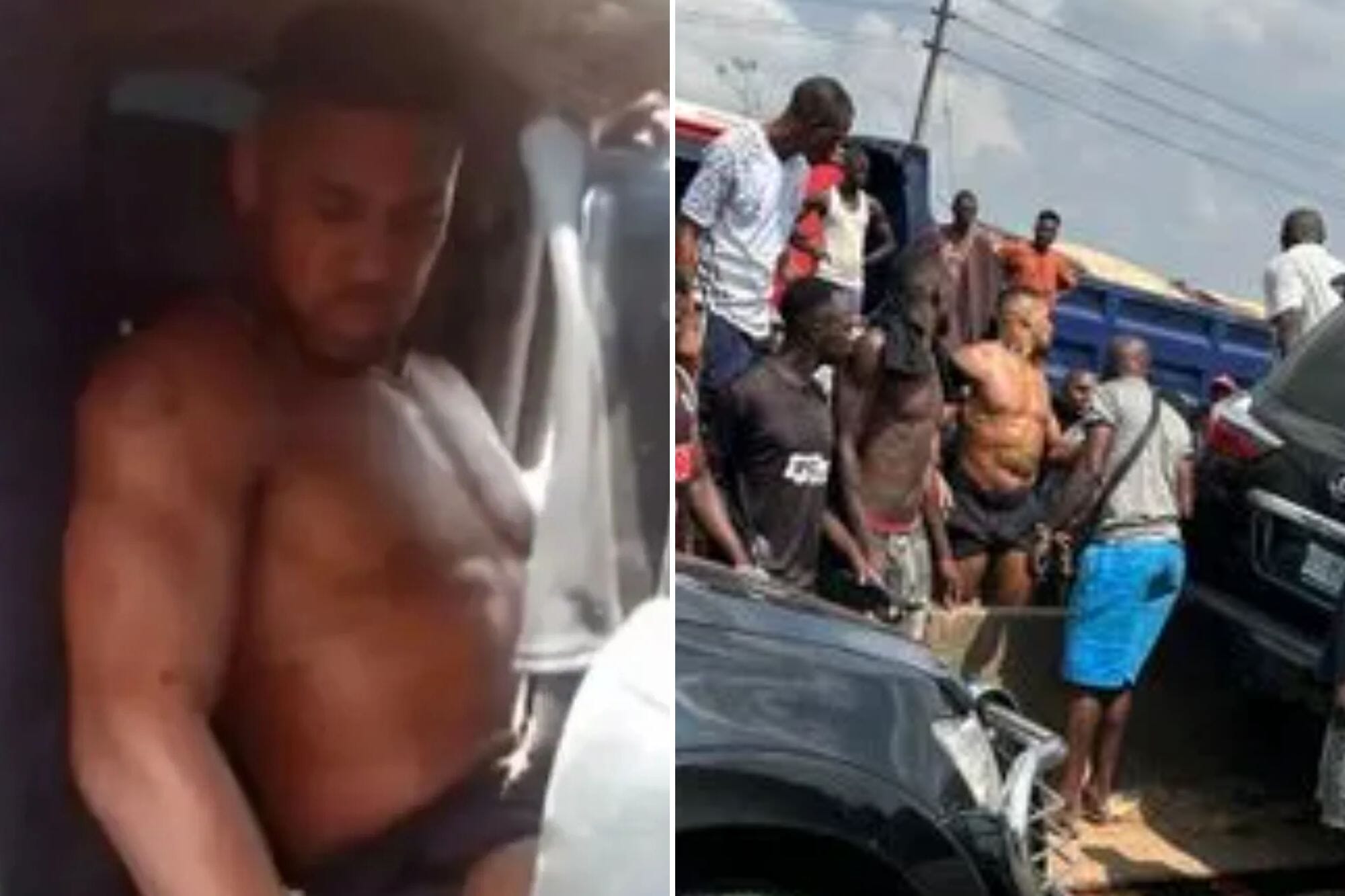 Anthony Joshua Car Crash Nigeria