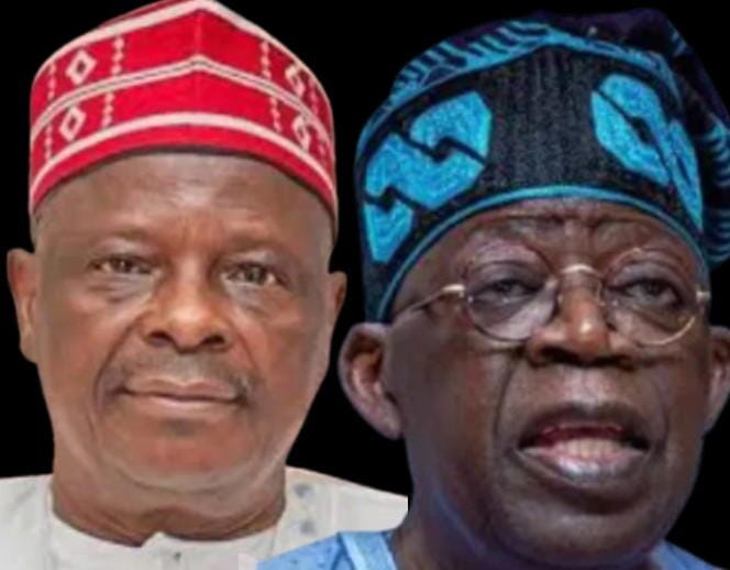 Rabiu Kwankwaso and Bola Tinubu