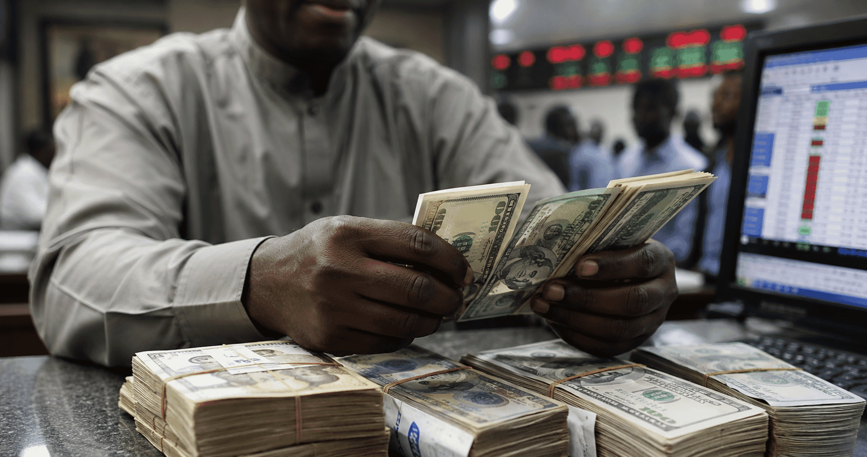 Dollar to Naira exchange rate 