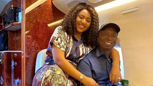 Regina Daniels and her Husband